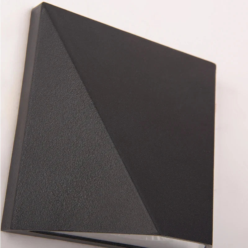 Black 5W Waterproof Wall Light