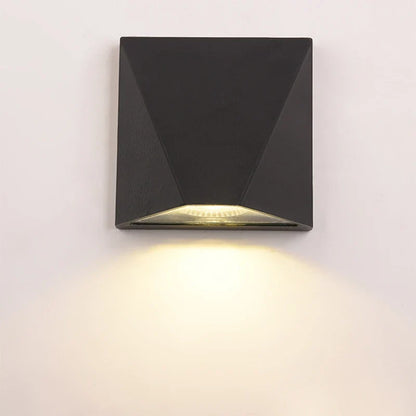 Black 5W Waterproof Wall Light