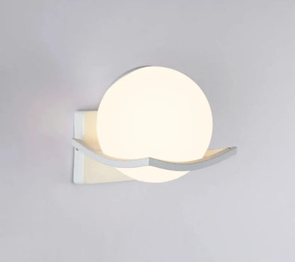 Makar Opal Globe Wall Sconce