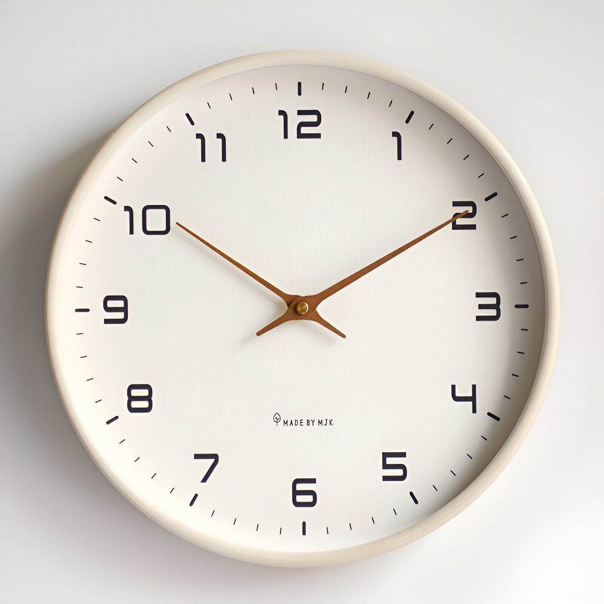 Nordic Wood Frame Wall Clock