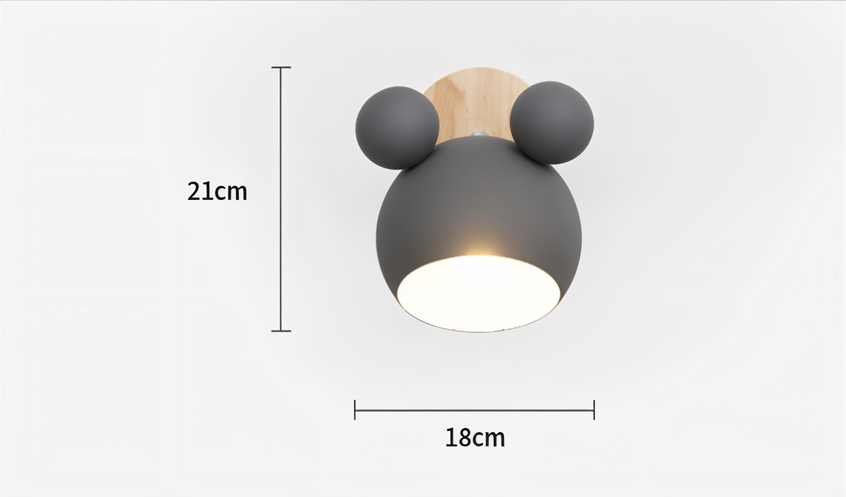 FlashMouse Pivoting Wall Lamp