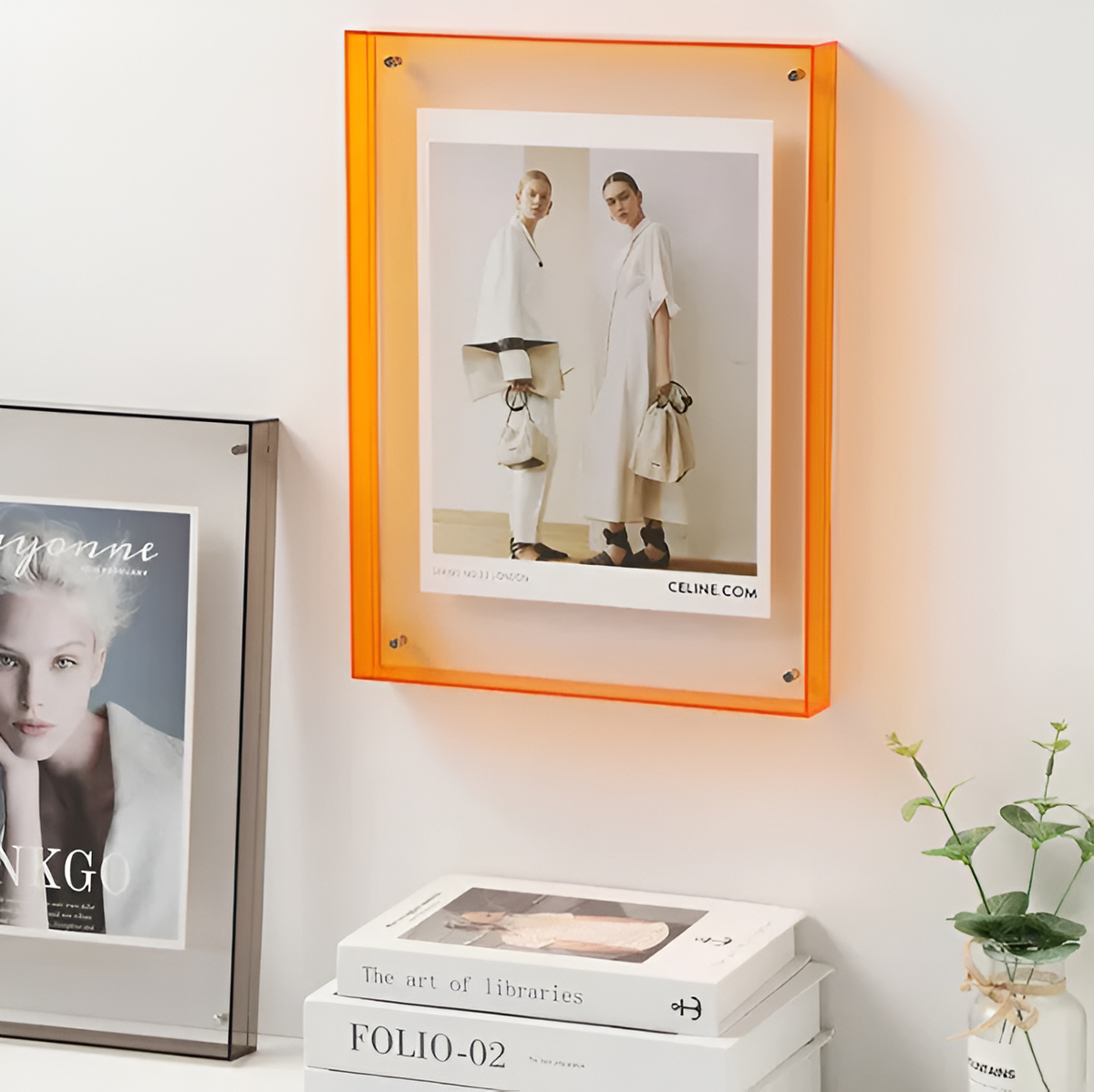 Floating Acrylic Photo Frame