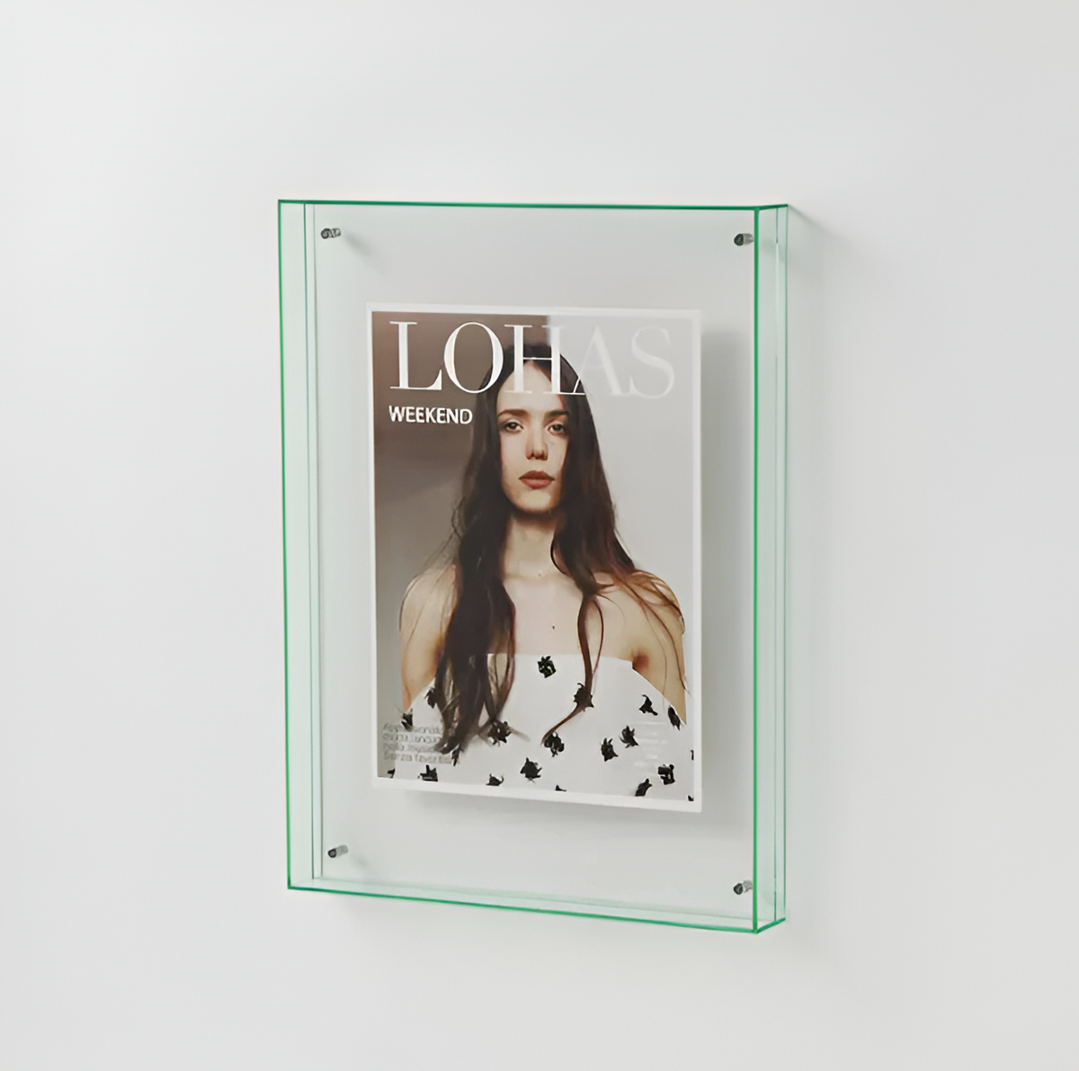 Floating Acrylic Photo Frame