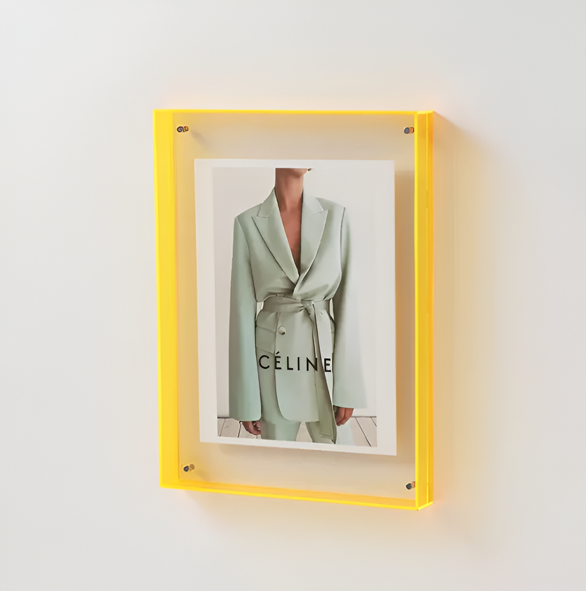 Floating Acrylic Photo Frame