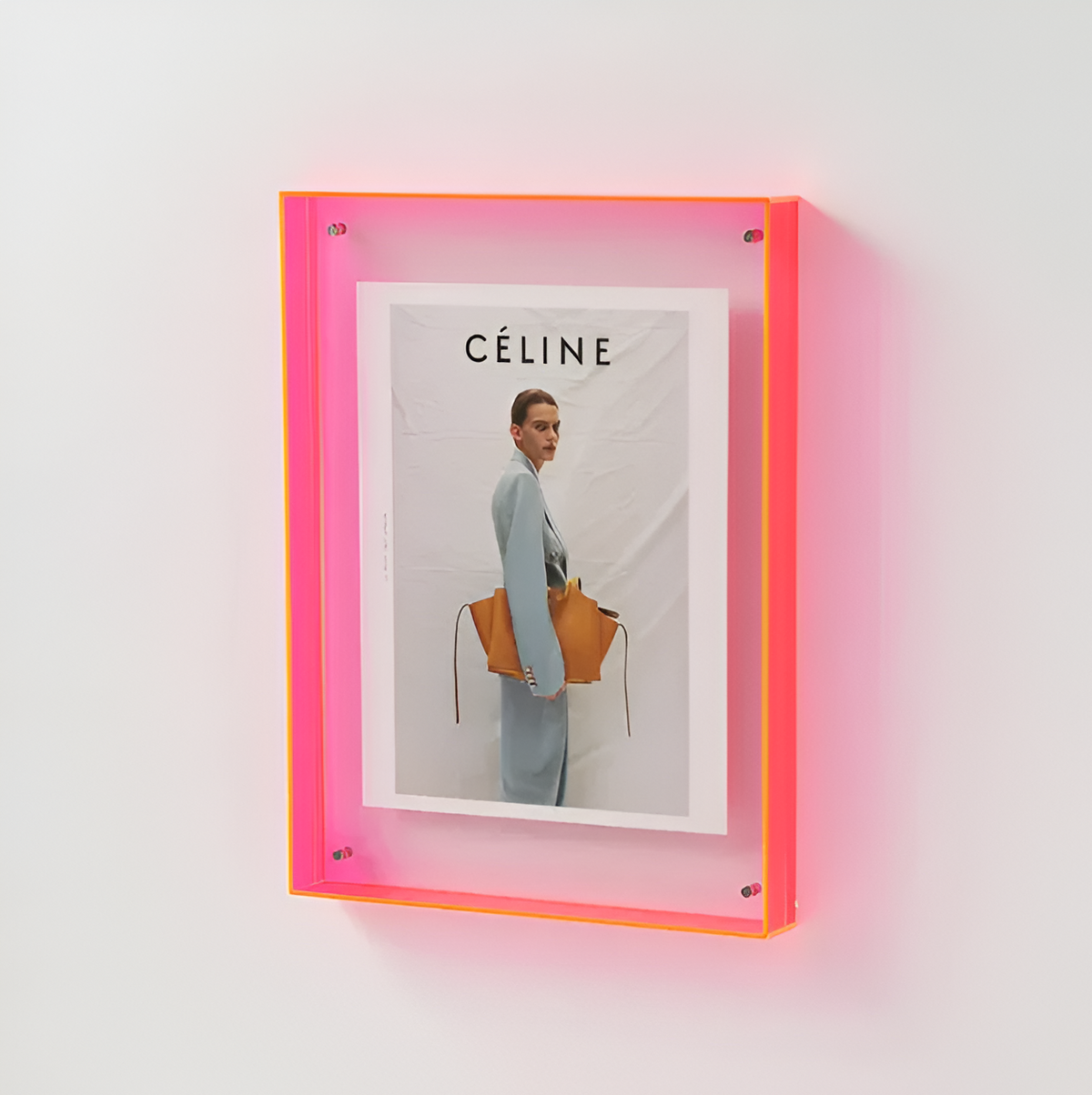 Floating Acrylic Photo Frame