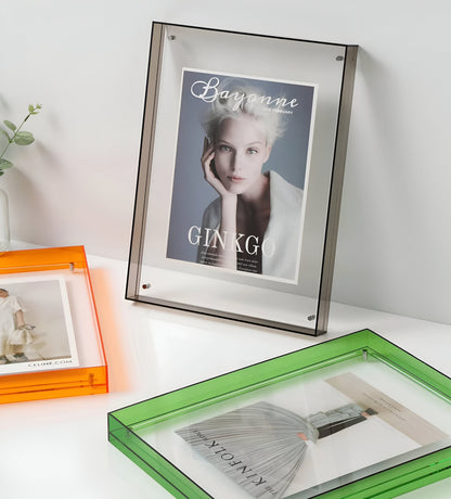 Floating Acrylic Photo Frame