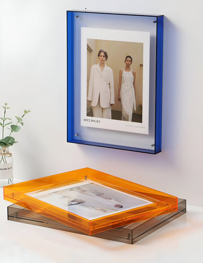 Floating Acrylic Photo Frame