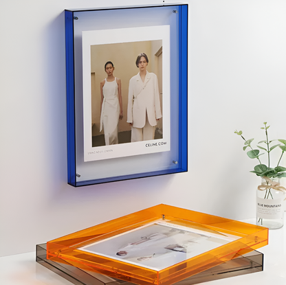 Floating Acrylic Photo Frame