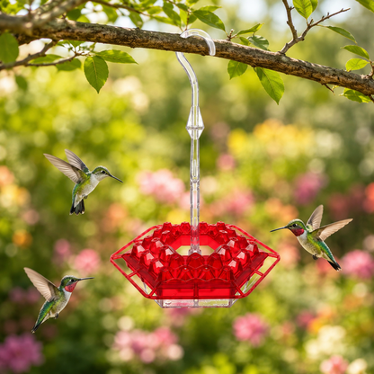Bee-Guard Hummingbird Feeder
