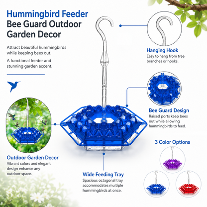 Bee-Guard Hummingbird Feeder