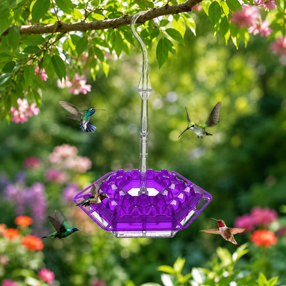 Bee-Guard Hummingbird Feeder