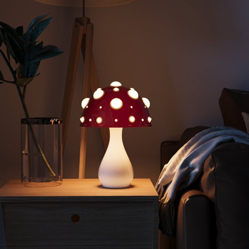 Amanita LED Mushroom Lamp