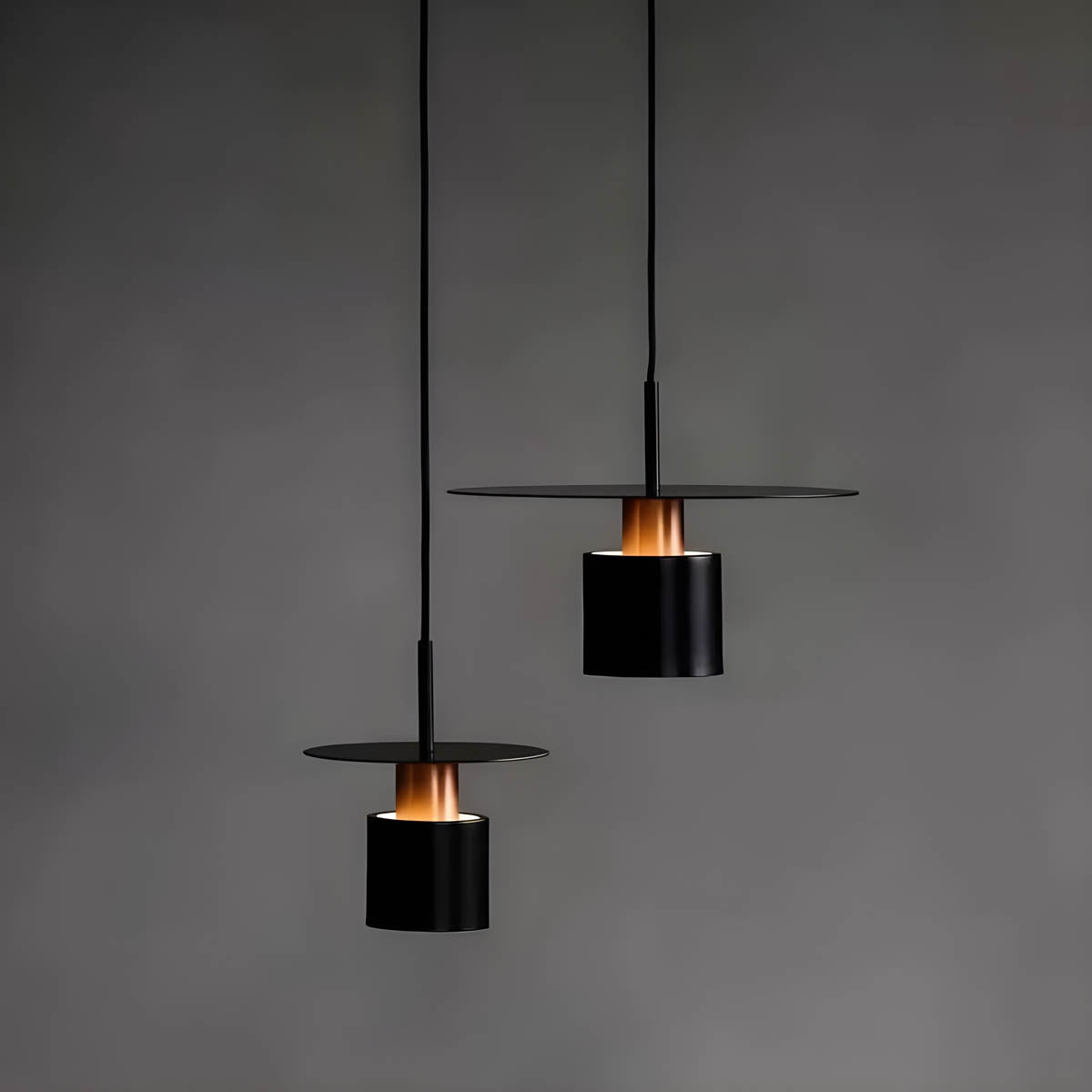 Disc Shade Minimalist Pendant