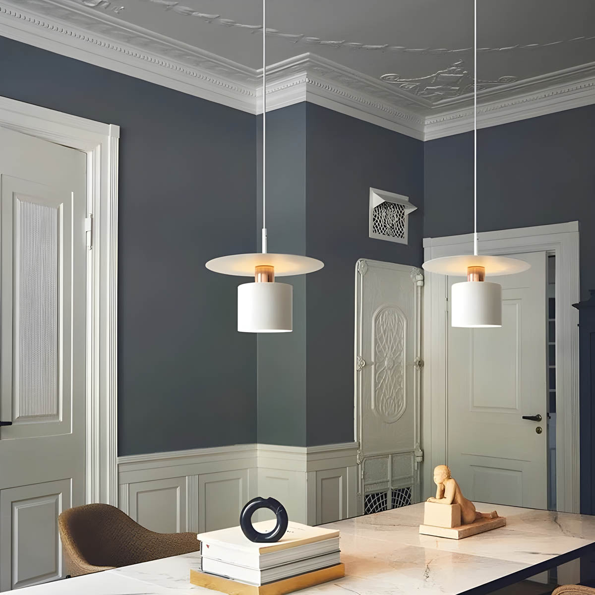 Disc Shade Minimalist Pendant