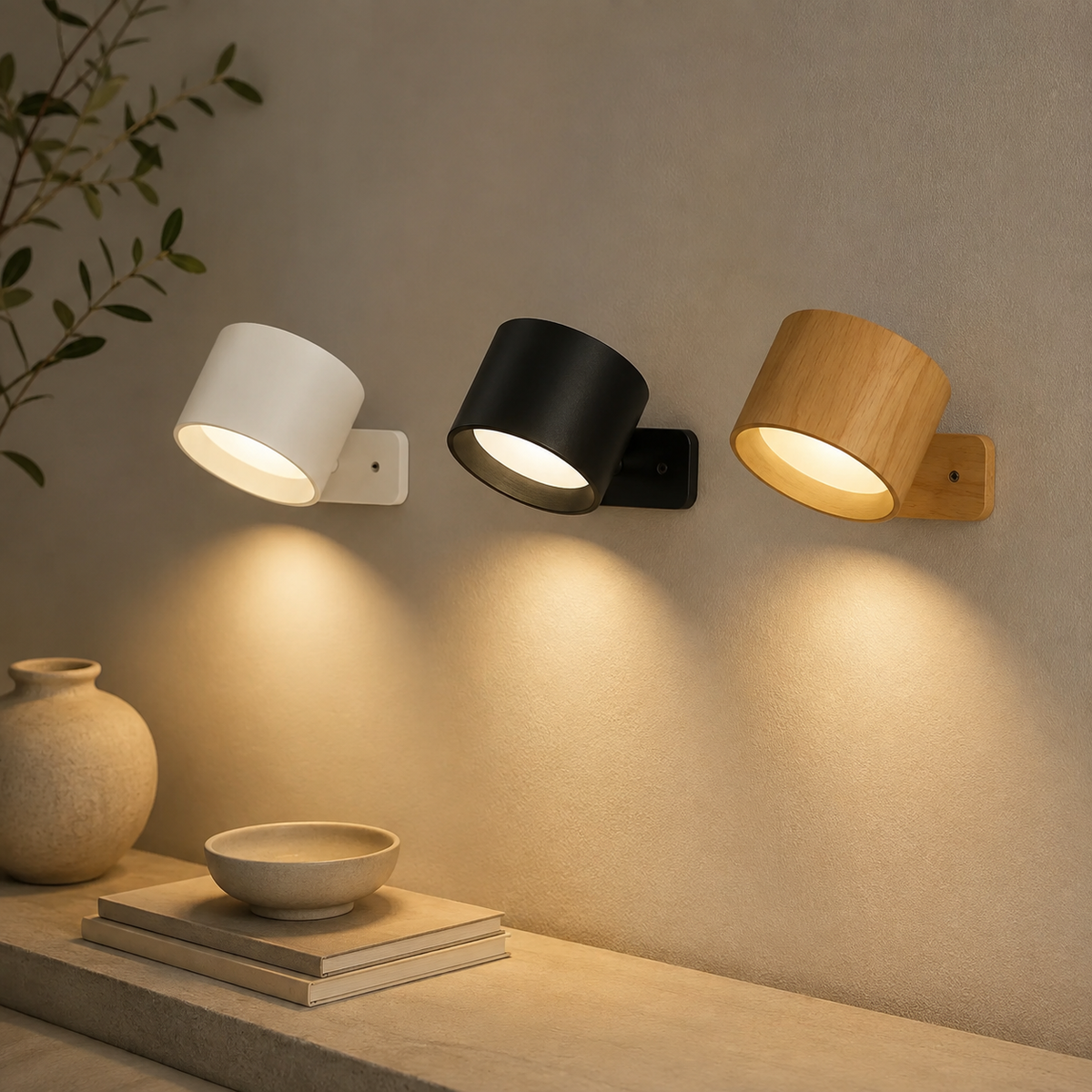 Magnetic Rechargeable Wall Light