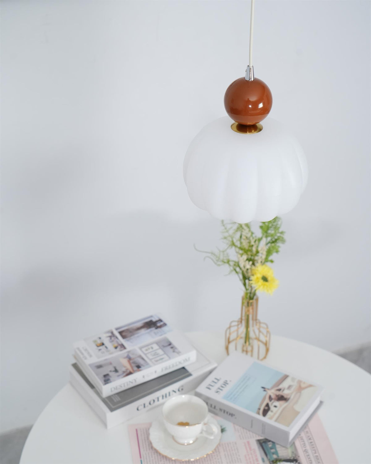 Yedra Organic Acrylic Pendant