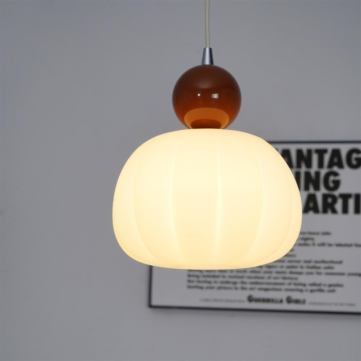 Yedra Organic Acrylic Pendant