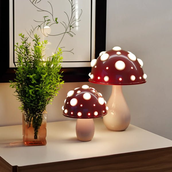 Amanita LED Mushroom Lamp