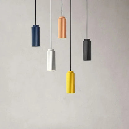 NordicGlow Fluted Pendant Light