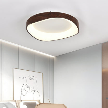 Wood Grain LED Ceiling Light