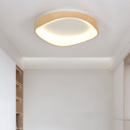 Wood Grain LED Ceiling Light