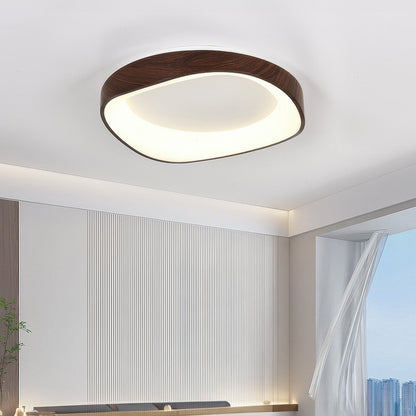 Wood Grain LED Ceiling Light