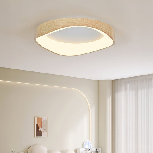 Wood Grain LED Ceiling Light