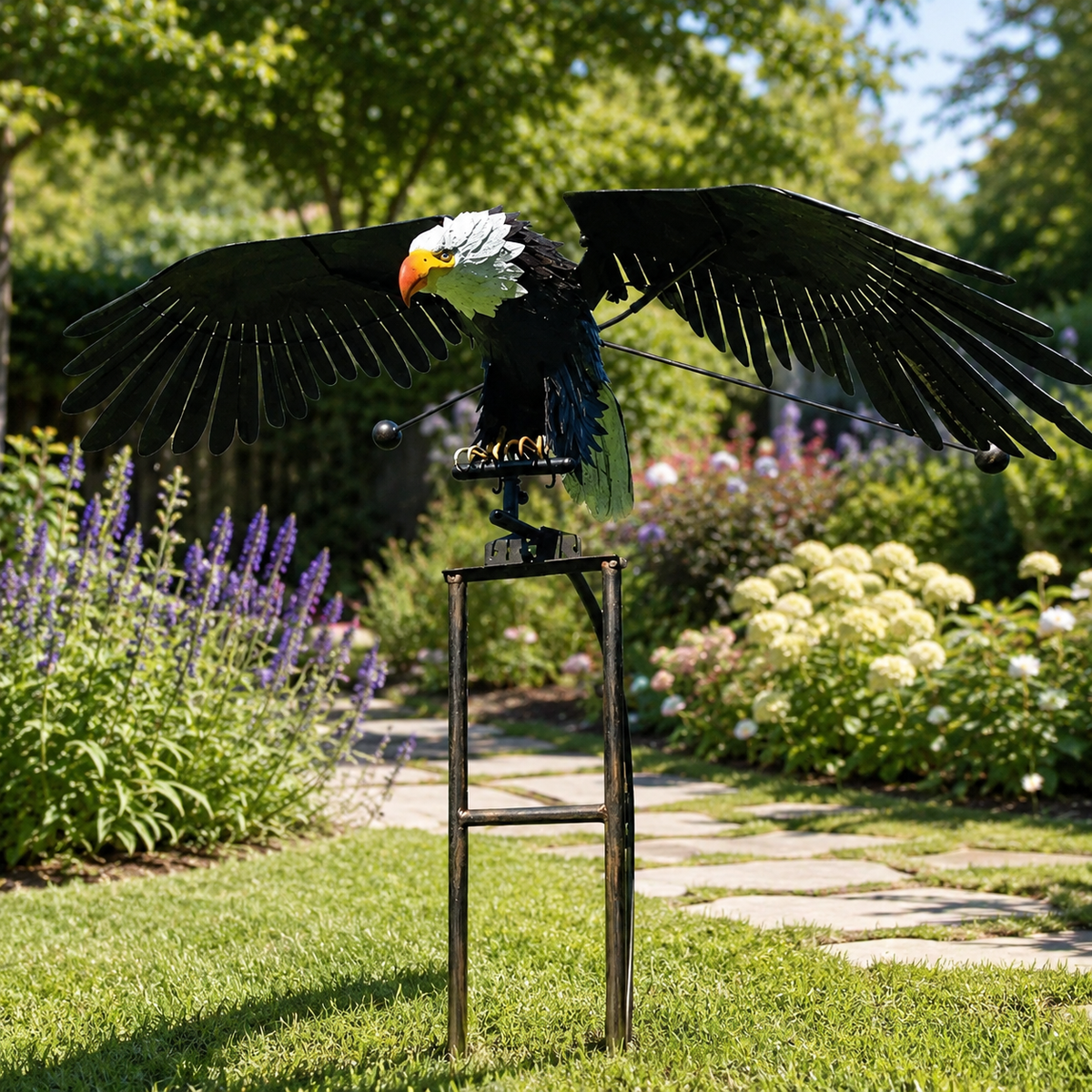 Flapping Wings Garden Bird