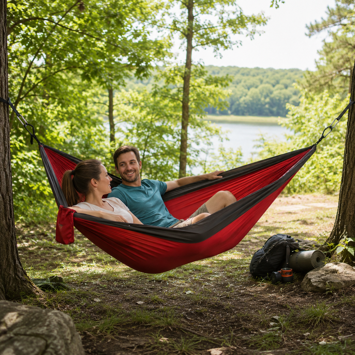 Two-Person Parachute Hammock