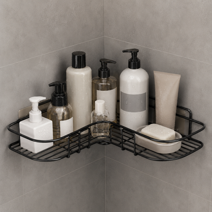 Drill-Free Rustproof Shower Shelf
