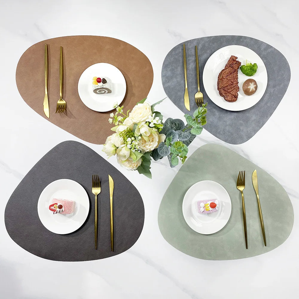 NordicDrop Leather Placemats