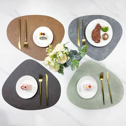 NordicDrop Leather Placemats
