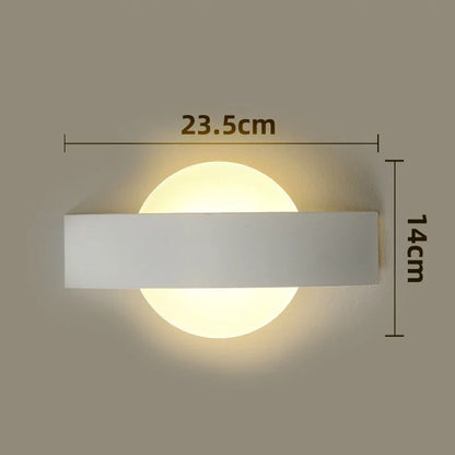 Acrylic Sphere Wall Lamp