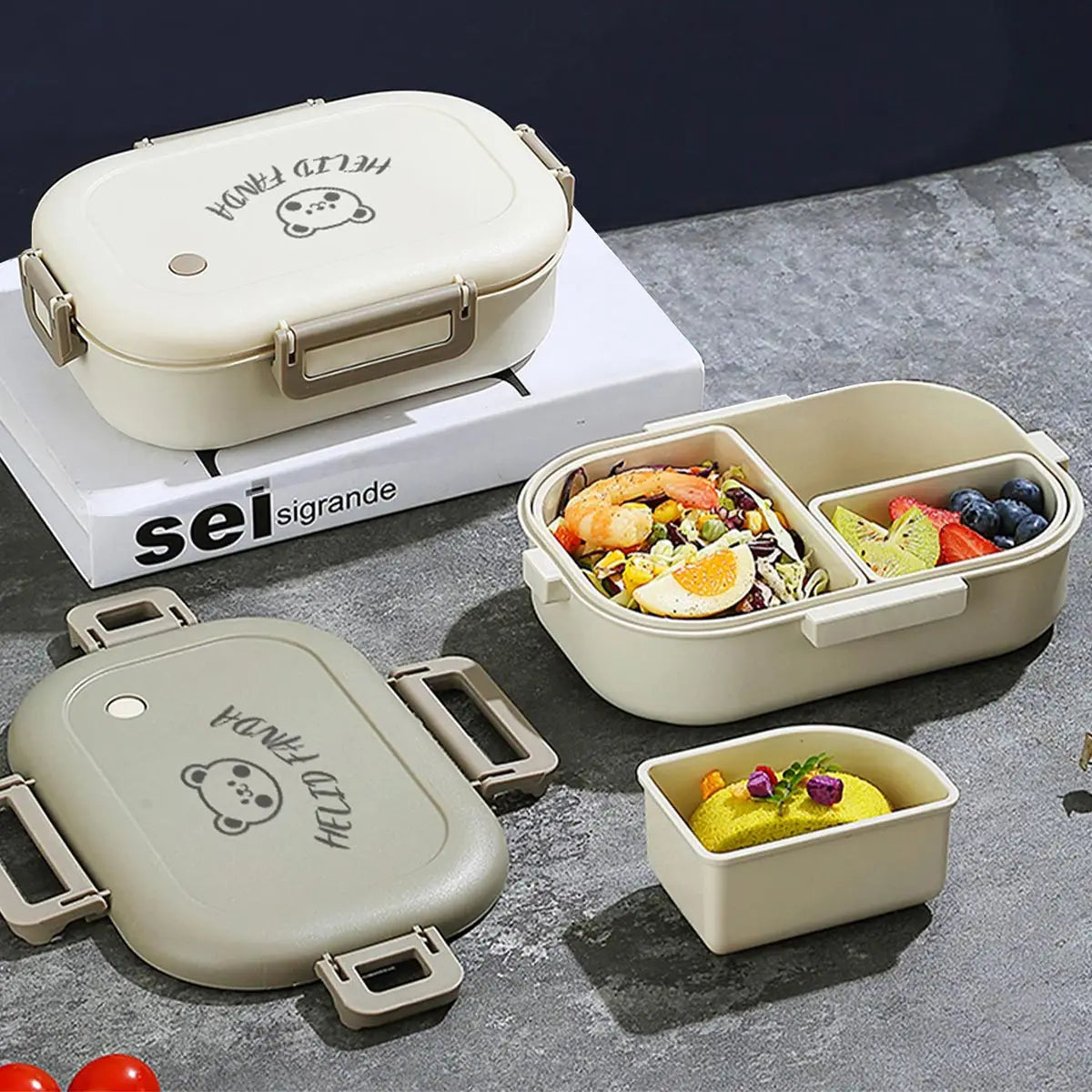 FreshMate 3-Compartment Bento