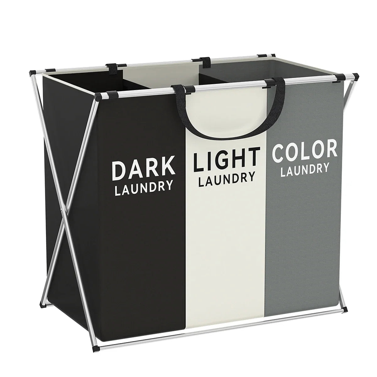 TriSort Sectioned Laundry Hamper