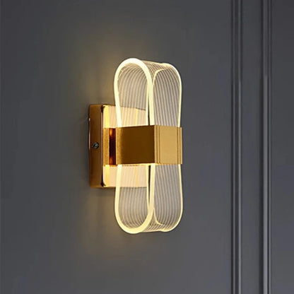 Nordic Looped Aluminium Wall Lamp