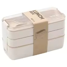 EcoStack Wheat Straw Bento Box