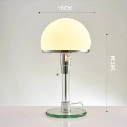 Wilhelm Frosted Glass Table Lamp