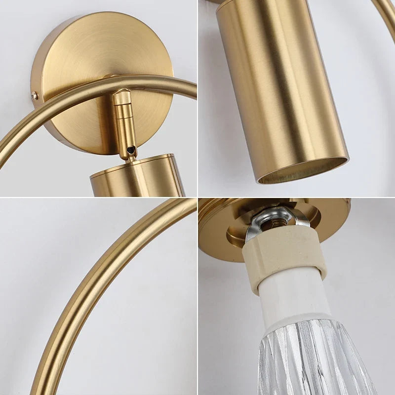 Halo Ring Spotlight Wall Light