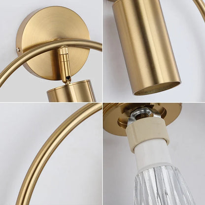 Halo Ring Spotlight Wall Light