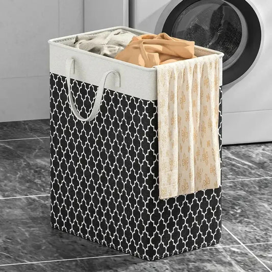 Lauva 75L Foldable Laundry Basket