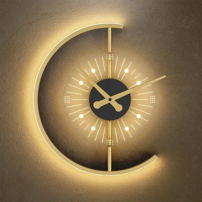 Lunaris Wall Clock Light