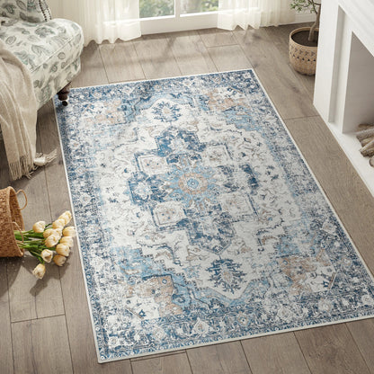 Heritage Medallion Foldable Rug