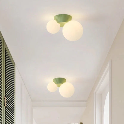 Lumea Double Globe Ceiling Light