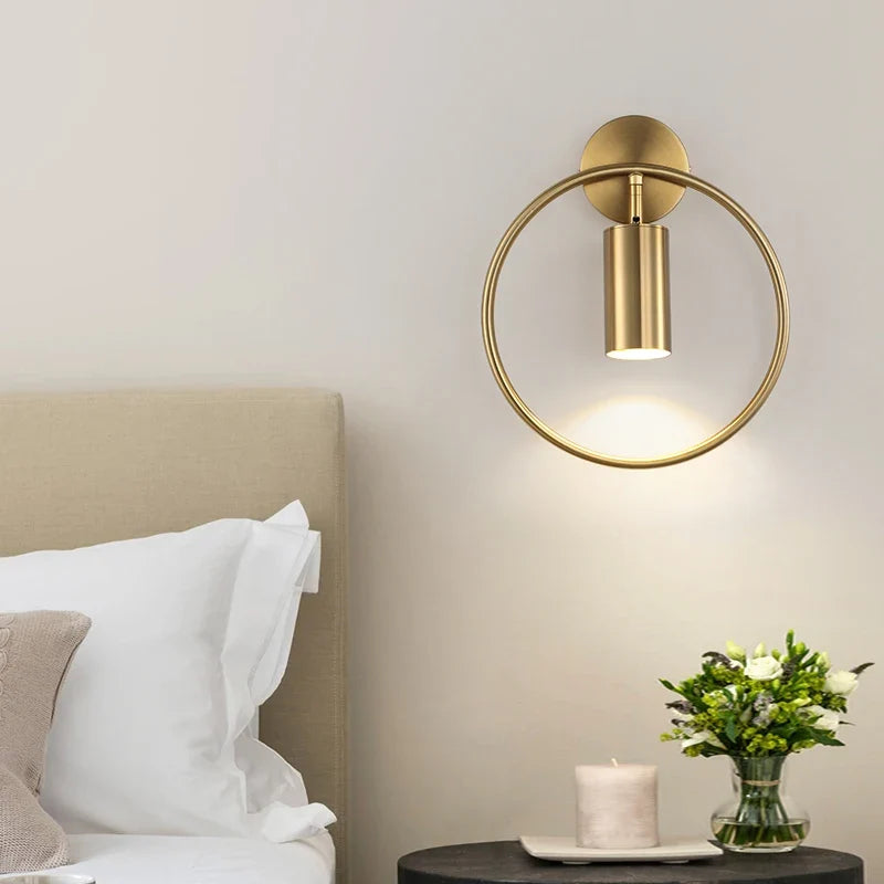 Halo Ring Spotlight Wall Light