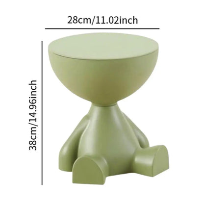 Bear Side Table with Storage