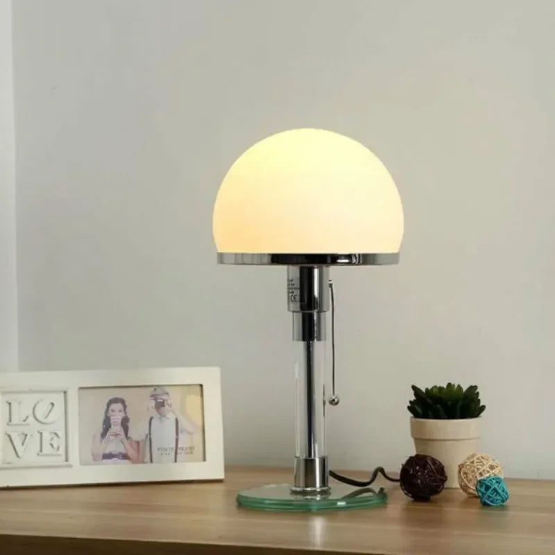 Wilhelm Frosted Glass Table Lamp