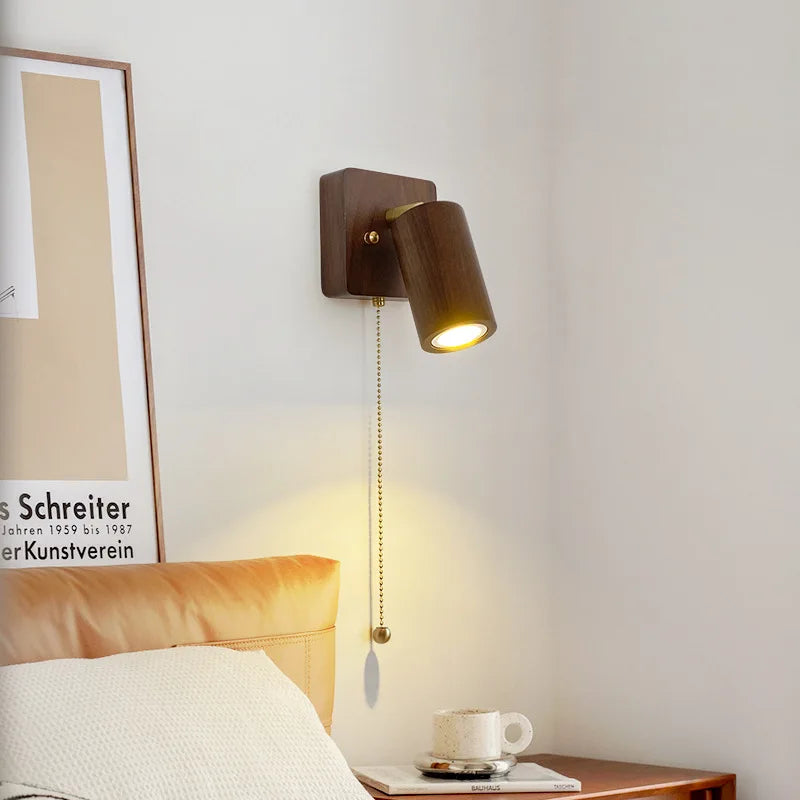 Arlo Walnut LED Spotlight