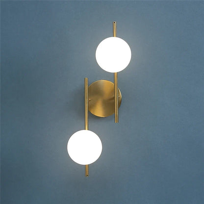 Astra Gold Globe Wall Light