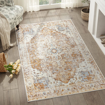 Heritage Medallion Foldable Rug